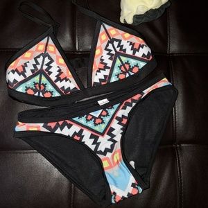NEW Aztec Tribal Bikini Swimsuit